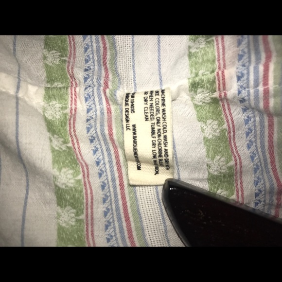 Barque upside down palm trees button down - Picture 7 of 8